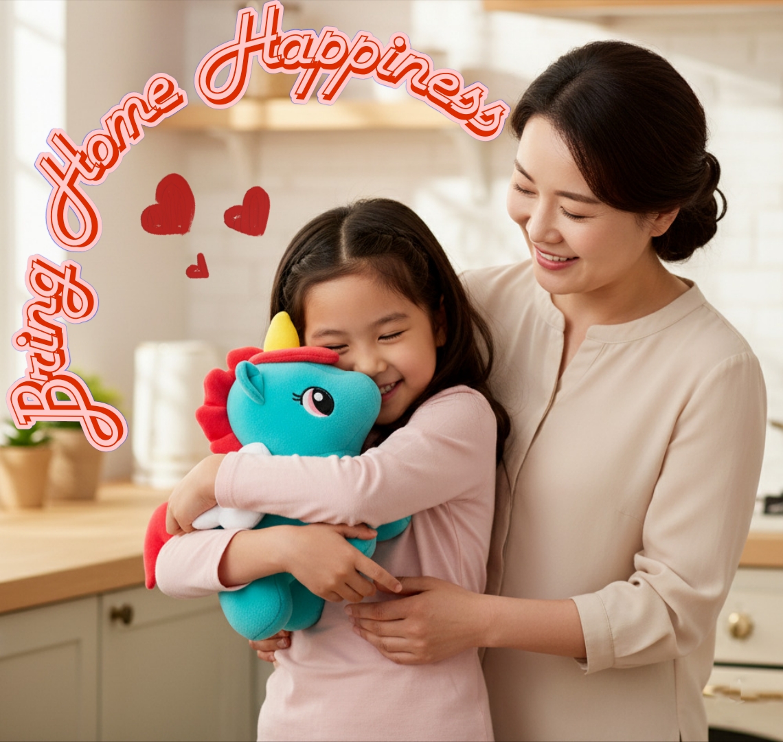 Happie Hugs Wings Unicorn Plush – 20cm x 30cm, Korean Imported, Soft & Huggable (Copy) - Image 5